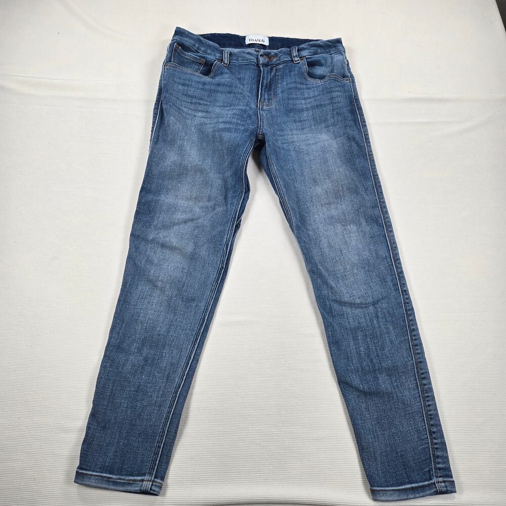 DU/ER Mid Rise Skinny Fit Performance Denim Stretch Jeans Women's Size 30